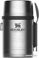 Купить Термос Stanley Adventure Vacuum Food Jar (10-01287-032) 0.53л. серебристый в Липецке