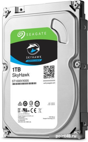 Жесткий диск Seagate Original SATA-III 1Tb ST1000VX005 V eo Skyhawk 64Mb 3.5 фото 2