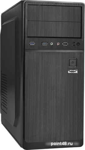 Корпус Exegate EX287140RUS  XP-402U2 (ATX, без БП, 1*USB+2*USB3.0, аудио, черный)