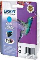 Купить Картридж струйный Epson T0802 C13T08024011 голубой (7.4мл) для Epson P50/PX660 в Липецке