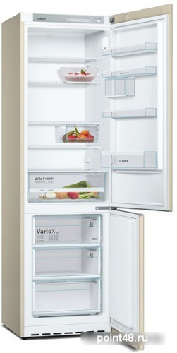 Холодильник Bosch KGV39XK22R бежевый (двухкамерный) в Липецке фото 2