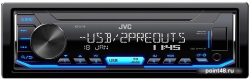 USB-магнитола JVC KD-X176 в Липецке от магазина Point48