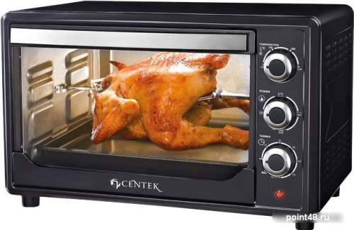 Мини-печь Centek CT-1530-36 GRILL объем 36 л, цвет черный в Липецке