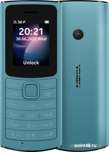 Мобильный телефон  NOKIA 110 DS 4G Aqua в Липецке