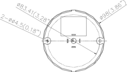 Купить Камера видеонаблюдения HiWatch DS-T101 2.8-2.8мм HD-TVI цветная корп.:белый в Липецке фото 2