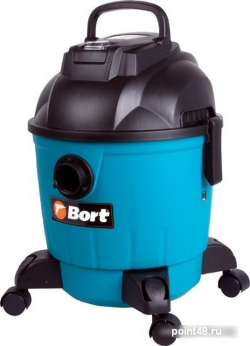 Купить Строительный пылесос Bort BSS-1218 1200Вт (уборка: сухая/влажная) синий в Липецке