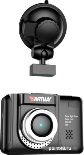 Видеорегистратор с радар-детектором Artway COMBO MD-106 GPS черный