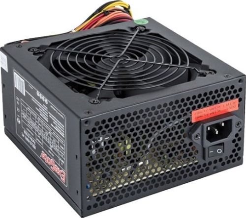 Блок питания 400W Exegate 400NPXE(+PFC), ATX, black,12cm fan, 24p+4p, 6/8p PCI-E, 3*SATA, 2*IDE, FDD фото 2