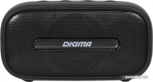 Купить Портативная акустика DIGMA S-19 черный 10W 1.0 BT/3.5JACK 10м 1200MAH в Липецке