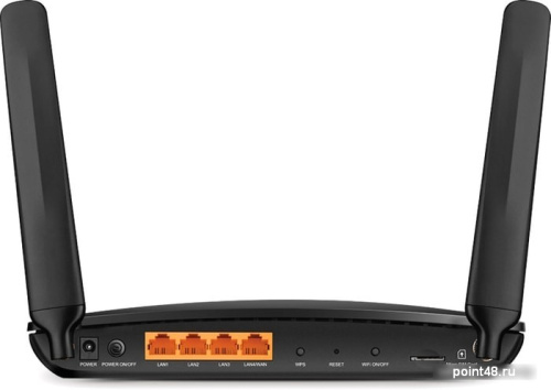 Купить Роутер беспроводной TP-Link Archer MR600 AC1200 10/100/1000BASE-TX/3G/4G/4G+ cat.6 черный в Липецке фото 3