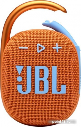 Купить Беспроводная колонка JBL Clip 4 (оранжевый) в Липецке фото 2