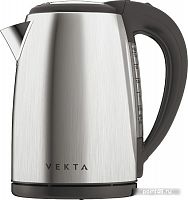 Купить Чайник VEKTA KMS-1702 стальной/черный в Липецке