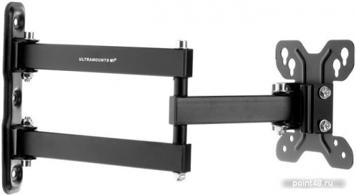 Купить Кронштейн для телевизора Ultramounts UM 896 черный 13 -27  макс.30кг настенный поворотно-выдвижной и наклонный в Липецке фото 2