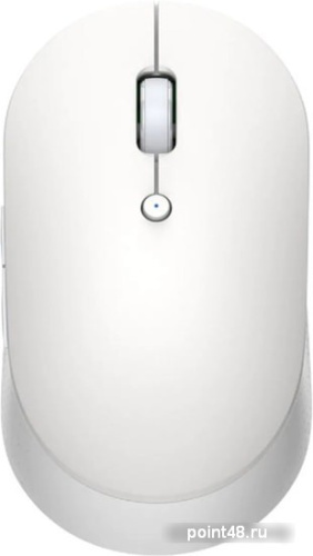 Купить Мышь Xiaomi Mi Dual Mode Wireless Mouse Silent Edition, белый беспроводная (HLK4040GL) в Липецке