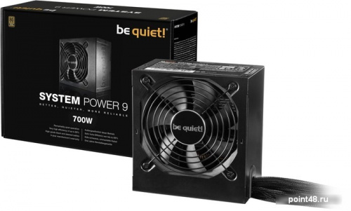 Блок питания 700W be quiet! System Power 9 700W (ATX, 20+4 pin, 120mm fan, 6xSATA, 80 PLUS Bronze) (BN248) фото 3