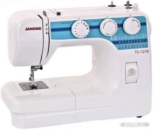 Купить Швейная машина Janome TC-1218 белый в Липецке фото 2