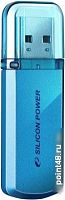 Купить Память SiliconPower  Helios 101  32GB, USB2.0 Flash Drive, голубой (металл.корпус) в Липецке