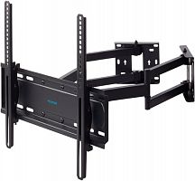 Купить Кронштейн для ТВ KROMAX GALACTIC-44 black (max VESA 400x400 мм, настенный, наклонно-поворотный, max 45 кг) (26029) в Липецке