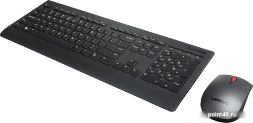 Купить Клавиатура + мышь Lenovo Combo Professional клав:черный мышь:черный USB беспроводная slim в Липецке фото 3