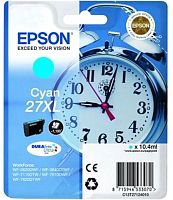 Купить Картридж струйный Epson T2712 C13T27124022 голубой (10.4мл) для Epson WF7110/7610/7620 в Липецке