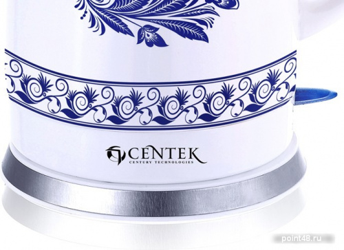 Купить Чайник CENTEK CT-1058 гжель керамика в Липецке фото 2