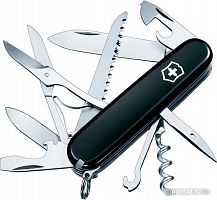 Купить Нож перочинный Victorinox Huntsman (1.3713.3) 91мм 15функций черный карт.коробка в Липецке