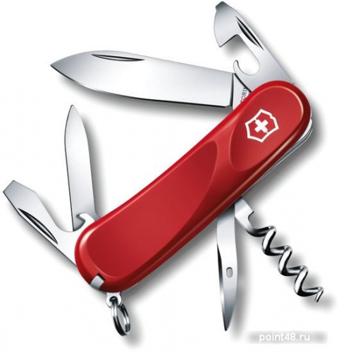 Купить Нож перочинный Victorinox Evolution 10 (2.3803.E) 85мм 14функций красный карт.коробка в Липецке