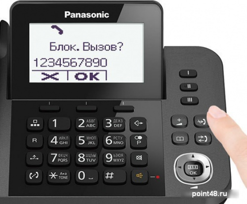Купить Р/Телефон Dect Panasonic KX-TGF320RUM серый металлик автооветчик в Липецке фото 3