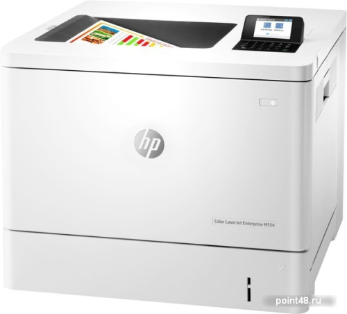 Купить Принтер лазерный HP Color LaserJet Enterprise M554dn (7ZU81A) A4 Duplex в Липецке фото 2