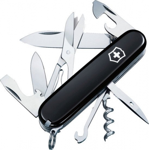 Купить Нож перочинный Victorinox Climber (1.3703.3) 91мм 14функций черный карт.коробка в Липецке