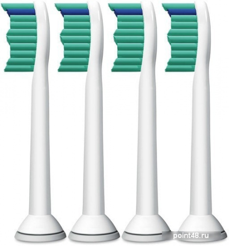 Купить Насадка для зубных щеток Philips Sonicare ProResults HX6014/07 (упак.:4шт) для з/щ серии HealthyWhite, FlexCare, DiamondClean, EasyClean, FlexCare Platinum, FlexCare+, For K s в Липецке фото 2