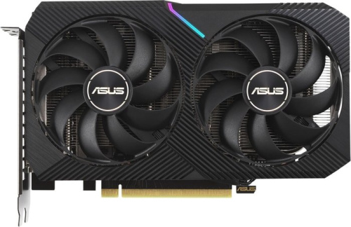 Видеокарта Asus PCI-E nV ia GeForce RTX 3060 12Gb OC LHR (192bit/GDDR6/HDMI/3xDP/RTL) (DUAL-RTX3060-O12G-V2)