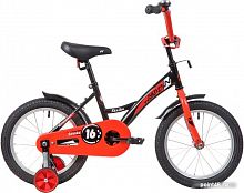 Купить Детский велосипед Novatrack Strike 16 2020 163STRIKE.BKR20 (черный/красный) в Липецке