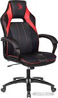 Кресло игровое A4Tech Bloody GC-300, черный/красный, эко.кожа/ткань, крестовина пластик (500897)