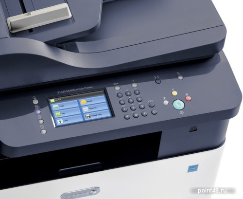 Купить МФУ лазерный Xerox B1025DNA (B1025V_U) A3 Duplex Net белый/синий в Липецке фото 2