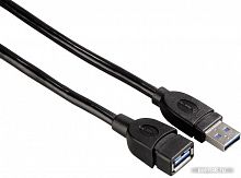 Купить Кабель-удлинитель USB3.0 Hama USB A (m)/USB A (f) 0.5м экран. (00054504) в Липецке