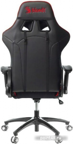 Кресло игровое A4Tech Bloody GC-400, черный/красный, крестовина пластик (500859) фото 2