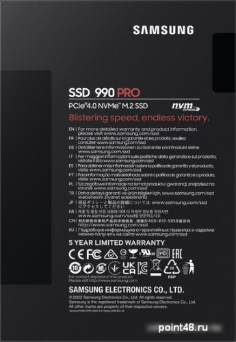 SSD Samsung 990 Pro 2TB MZ-V9P2T0BW фото 3