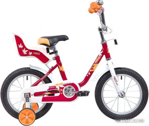 Купить Детский велосипед Novatrack Maple 14 2019 144MAPLE.RD9 (красный/белый) в Липецке на заказ
