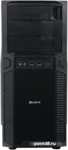 Корпус Zalman ZM-Z1 черный w/o PSU ATX 2xUSB2.0 1xUSB3.0 audio bott PSU фото 3