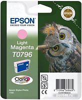 Купить Картридж струйный Epson T0796 C13T07964010 светло-пурпурный (11.1мл) для Epson P50/PX660 в Липецке