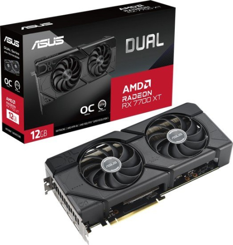 Видеокарта ASUS Dual Radeon RX 7700 XT OC Edition 12GB GDDR6 DUAL-RX7700XT-O12G фото 2