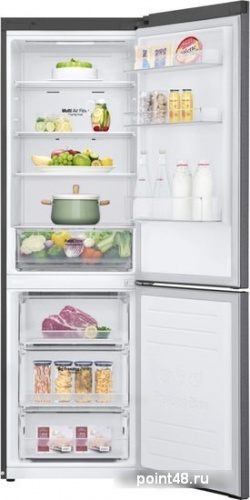 Холодильник LG GA-B459SLKL 341л графит в Липецке фото 2