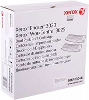 Купить Картридж лазерный Xerox 106R03048 черный x2упак. (3000стр.) для Xerox Ph 3020/WC 3025 в Липецке