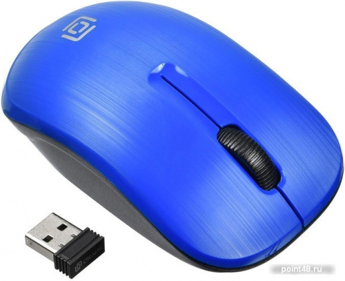 Купить Мышь Oklick 525MW (синий) в Липецке фото 3