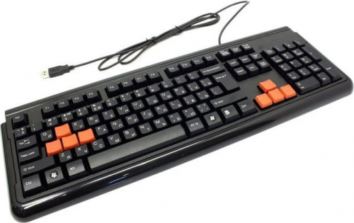 Купить Клавиатура A4 X7-G300 черный USB Gamer в Липецке фото 3