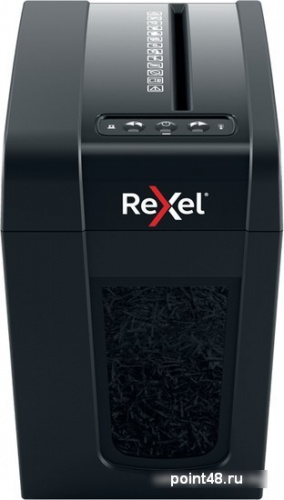 Купить Шредер Rexel Secure X6-SL EU черный (секр.P-4)/фрагменты/6лист./10лтр./скрепки/скобы в Липецке