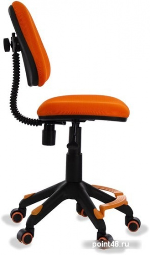 Кресло детское Бюрократ KD-4-F/TW-96-1 оранжевый TW-96-1 фото 3