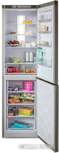 Холодильник Бирюса Б-M880NF серый металлик (двухкамерный) в Липецке фото 3