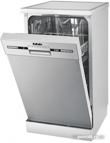 Посудомоечная машина BBK 45-DW119D серебро в Липецке фото 2